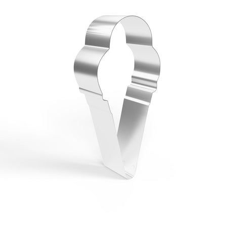 Triple Scoop Ice Cream Cone Cookie Cutter